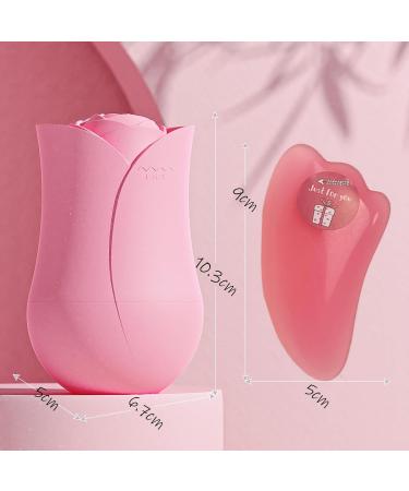 Keepaq Ice Scooter Face Massager - Reusable Silicone Ice Roller for Pores | D-Rosa Skincare Solution - Buy Online on GoSupps.com