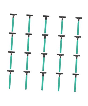 DOITOOL 20 Pcs Disposable Razors Women's Razor Travel Abs Paperback Shaver