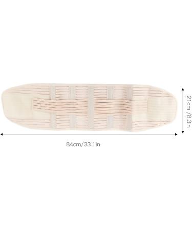 Weikeya Back Brace for Lower Back Pain Relief - Sciatica Support & Sports Protection - Beige - Buy Online on GoSupps.com