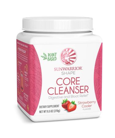 Sunwarrior Plant-Based Prebiotic Fiber Blend Powder | Probiotic Enzymes Sunfiber Soy Free Sugar Free Gluten Free Dairy Free | Strawberry Cooler 30 Servings | Shape Core Cleanser Strawberry Cooler 30.0 Servings (Pack of 1)