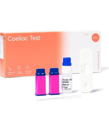 Newfoundland Coeliac Disease Test Kit - Gluten Sensitivity Detection - 99% Accurate Home Test for Gluten Allergy - Blood Sample Testing - CE Certified - 1pc Celiac Test Kit - Buy Online on GoSupps.com