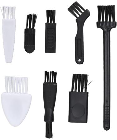 Portable Electric Shaver Cleaning Brush Set - 8pcs Sturdy PP Accessories for Optimal Grooming Care - Buy Online on GoSupps.com