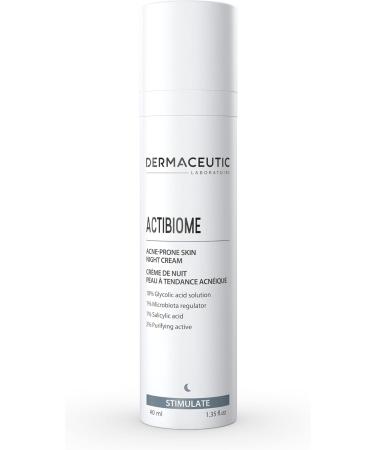 Activabiome by Dermaceutic - Night cream for acne-prone skin containing glycolic acid in solution a Microbiota Regulator Salicylic Acid and a purifying Active - 40 ml - Buy Online on GoSupps.com