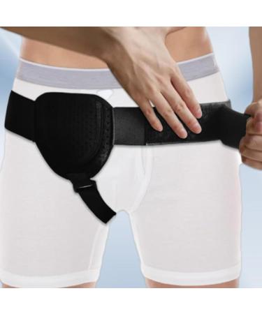 Hernia Belt for Men - Adjustable Supportive & Breathable Nylon Belt for Middle-Aged & Elderly | International Shipping Available - Buy Online on GoSupps.com