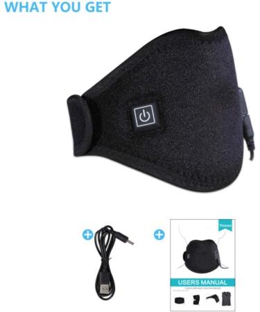 Akozone Massage Device with Heat Function | Hot Cold Therapy Neck Wrap & Heating Pillow for Headache & Neck Pain Relief - Buy Online on GoSupps.com
