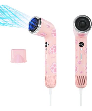 7-Shape Hair Dryer | 110 000 RPM Fast Drying | Anti Frizz with 100M Negative Ions | Lightweight & Travel Friendly | 3 Heat & Speed Settings | Thermal Protection in Pink - Buy Online on GoSupps.com
