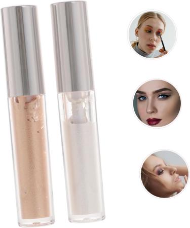 OHPHCALL 2pcs Liquid Eyeshadow Sparkle Eyeshadow Bling Eyeshadow Makeup Tools Makeup Product Eye Cosmetics Glitter Eyeshadow Cosmetics Tools Makeup Stuff Long Lasting Eyeshadow - Buy Online on GoSupps.com