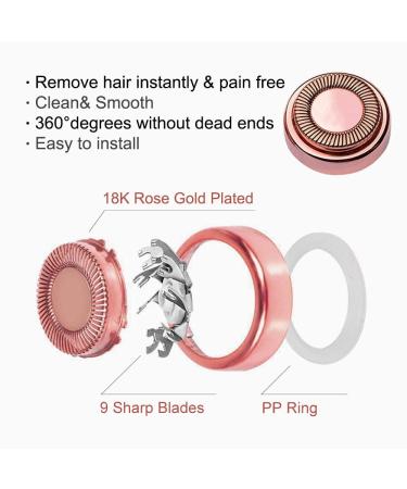 Facial Hair Remover Replacement Head | Gen 1 Single Halo Compatible | Flawless Hair Removal Tool Blades (GEN 1 DEVICE ONLY) - Buy Online on GoSupps.com