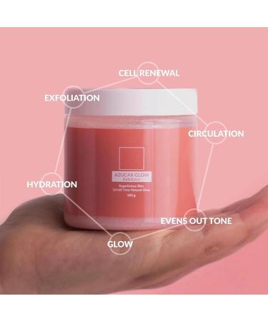 Glow Exfoliator Facial Scrub Cream Sugar Glow exfoliator Cream Brightening Exfoliat Cream Microdermabrasion Hydrating Exfoliant For Dry Skin Moisturizing Exfoliation - Buy Online on GoSupps.com