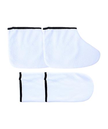Gants de de paraffine Gants de soins des mains et des pieds housse lavable r utilisable pour la maison la p dicure le spa la routine quotidienne les soins de beaut le toilettage