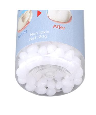 Tooth Repair Kit - Temporary Thermal Filling Beads for Broken & Missing Teeth - 20g White | Fast International Shipping - Buy Online on GoSupps.com