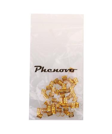 50pcs Braiding Beads for Hair Extensions - Gold Beads Pack for International Shipping - Buy Online on GoSupps.com