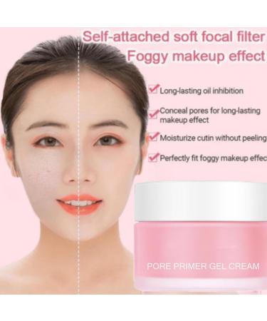Compressive Gel Cream for Pores Invisible Makeup Base Cream Gel Invisible Face Primer Anti-Aging Wrinkles Shrink Pores Invisible Makeup Base for All Skins - Buy Online on GoSupps.com