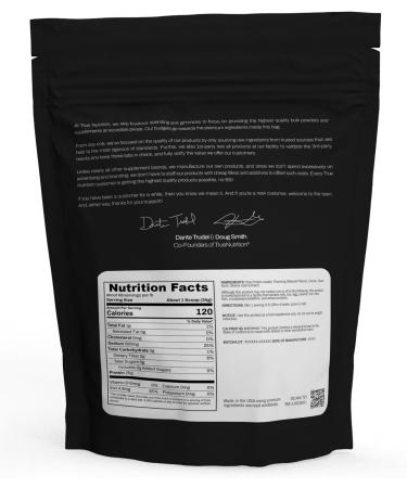 True Nutrition Pea Protein Powder Isolate - 25g Non-GMO Vegan Protein Low Carb High Leucine Gluten Free - Chocolate Fudge Brownie 5LB - Buy Online on GoSupps.com