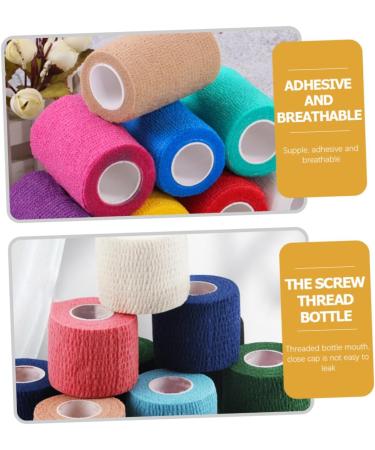 ULTECHNOVO 24 Rolls Sports Tape | Athletic Kinesiology Tape for Muscle Relief | Wear-Resistant Non-Woven Fabric Elastic Tapes for Elbow & Ankle - Buy Online on GoSupps.com