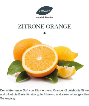 Buy Saunabedarf Schneider Lemon Orange Infusion Concentrate 250ml - Premium Sauna Experience | International Shipping Available - Buy Online on GoSupps.com