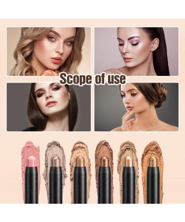 3PCS Eyeshadow Stick Set 2024 New Waterproof Eyeshadow Pen Eyeshadow Shimmer Stick Long Lasting Eye Shadow Stick Make Up Eyeshadow Matte Cream Eyeshadow Stick(Colourful-B) - Buy Online on GoSupps.com