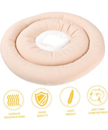 CORHAD Elizabeth Circle Cats Cone Puppy Collars Neck Cone The Waterproof Cloth is Filled with Pp Cotton S Beige - Buy Online on GoSupps.com