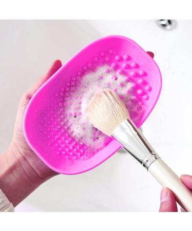 Shop 1pc Makeup Brush Cleaning Tool - Best Brush Cleaner & Washing Mat for Flawless Application - Buy Online on GoSupps.com