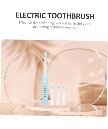 Buy Automatic Children's Electric Toothbrush - Kids Toothbrush for Effective Cleaning | 1 Set Blue - Buy Online on GoSupps.com