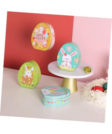 NUOBESTY 16 Pcs Easter Egg Candy Box Kid Decorative Eggs Easter Decor Child Flower Rabbit Cartoon 11xc9cmx4pcs Assorted Colorx4pcs - Buy Online on GoSupps.com