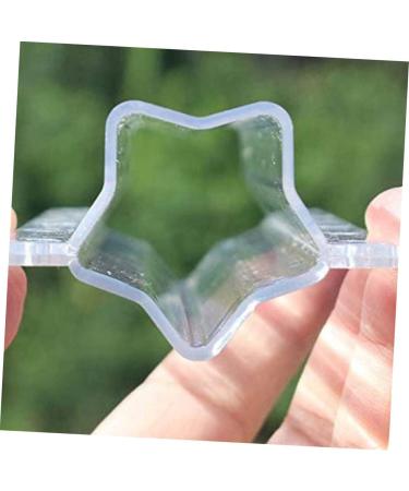 CAXUSD Toaster Oven 3pcs Vegetable Shaping Mold Fruit Melon Shape Mold for Vegetable Cucumber Garden Tools Transparent 20x5.5cm - Buy Online on GoSupps.com