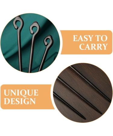 Beaupretty Wooden Hair Sticks Chinese Chopstick Hair Pins Retro Hair Sticks Hair Bun - Buy Online on GoSupps.com