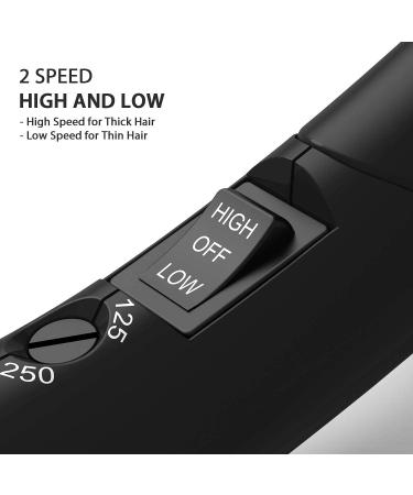 Dan Technology Travel Hair Dryer | Portable Mini Blow Dryer with Concentrator & Diffuser | European Plug, Folding Handle | Lightweight & Fast Drying | for Women and Men | Travel-Friendly - Buy Online on GoSupps.com