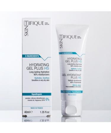 Skintifique Hydrating Gel Face - 99% Natural Moisturizer for Sensitive Skin - Soothes & Heals Irritation - EWG Low Hazard - 1.35 Fl Oz - Buy Online on GoSupps.com
