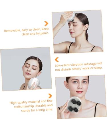 Healvian Head Massager Tool - 2 Sets Scalp Massage Brush | ABS White | International Shipping Available - Buy Online on GoSupps.com