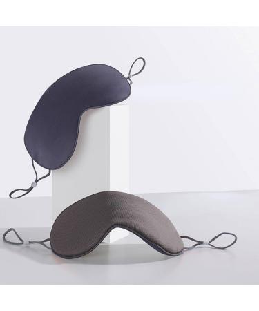Simple Double-Sided Warm Eye mask Office air-Permeable Sleeping eyeshade Unisex Travel Light Blocking Eye Shield Liangganshenkonghui FREE
