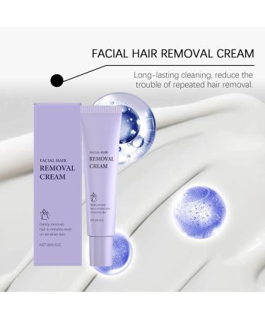 Gentle hair removal cream for face and sensitive skin - 5 minute quick action for upper lip chin armpits and body - moisturizing and soothing formula (5) - Buy Online on GoSupps.com