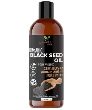 Luxura Sciences Kalonji Hair Oil for Hair Growth Natural Cold Pressed 250 ml - Buy Online on GoSupps.com