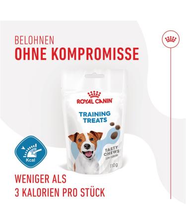 Royal Canin Training Treats | Pack of 3 | 3 x 110 g | Snacks for Dogs of All Sizes & Breeds | In Practical Resealable Bag | From 6 Months of Life | With Poultry - Buy Online on GoSupps.com