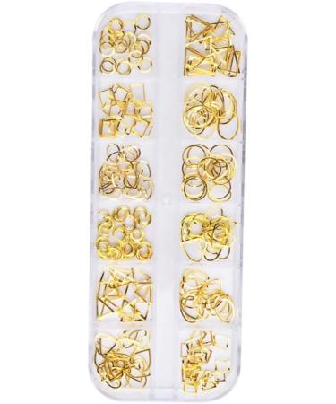 FRCOLOR Manicure Decoration Boxes nail decorations for nail art manicure nail nail art decoration nail decor metal nail art rivet DIY nail golden nails rose gold Ear Piercer Kit - Buy Online on GoSupps.com