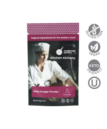 Distilled White Vinegar Powder - Gluten-Free, Vegan, OU Kosher Certified | 50g/2oz - Buy Online on GoSupps.com