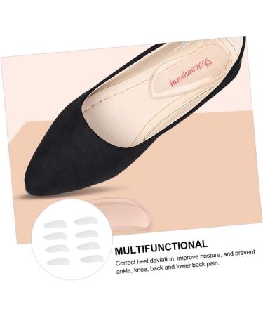 Buy NOLITOY Clear Gel Heel Pads - 20 Pairs of High Heel Shoe Inserts & Foot Correction Insoles for Comfort - Buy Online on GoSupps.com