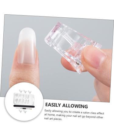 3 Sets Nail Extension Set False Nail Molds Fake Fingernails Diy Nail Art Tool Fake Nail Tips Picker Nail Art Tools Nail Sanding Strip Tools Light Pen Plastic Manicure - Buy Online on GoSupps.com
