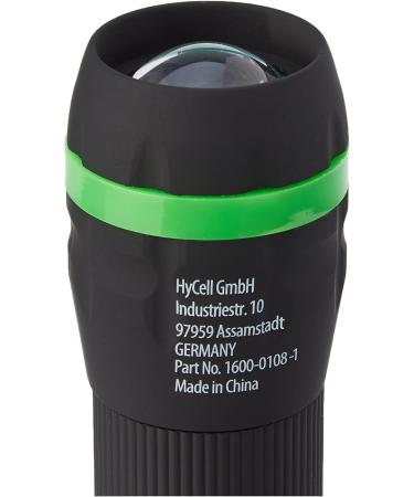 Hycell Mini LED Flashlight - Zoomable & Focusable Hand Lamp with AAA Batteries | Ideal for Camping Workshops Outdoor Activities and More - Buy Online on GoSupps.com