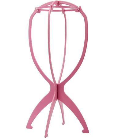XCZYN Portable Wig Stand Holder for Women - Collapsible & Durable Travel Wig Display Stand Tool (Pink) - Buy Online on GoSupps.com