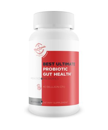 Best Ultimate Probiotic Gut Health - Our Best Total Gut Probiotic - Ultimate 11 Strain Probiotics & Prebiotic Formula to Restore Gut Health - Leaky Gut Supplement - Acid Reflux Probiotics