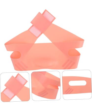 Housoutil Silicone Beauty Women Bandages Chin Lift Facial Slimming Facial Slimming Strap Broom Stick Witch Sign V Line Face Belt Woman Slimming Belt Thin Face - Buy Online on GoSupps.com