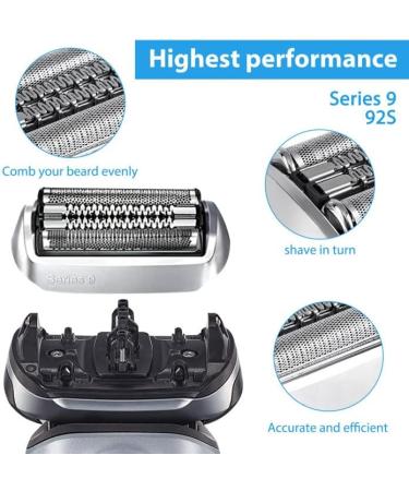 Buy Genuine Series 9 Shaving Head - Compatible with Braun Series 9 & 9040S | International Shipping Available - Buy Online on GoSupps.com