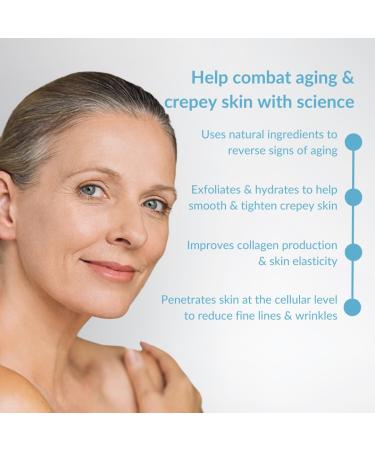 Hygieia + Crepey Skin Liposomal Repair Cream Anti-Aging Lotion for Arms Neck & Body Retinol Hyaluronic Acid & Idebenone Firming Wrinkle & Loose Skin Corrector 4oz - Buy Online on GoSupps.com