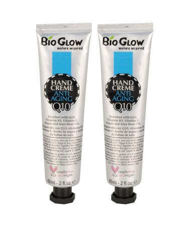 Bio Glow Hand Cream 60ml - Pack of 2 - Choose your option (Anti-aging)