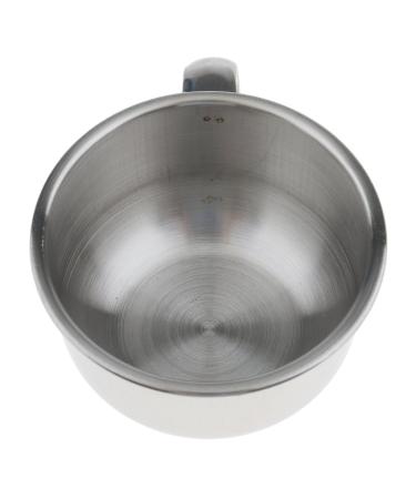Premium Stainless Steel Shaving Bowl - Durable & Stylish | International Shipping Available - Buy Online on GoSupps.com