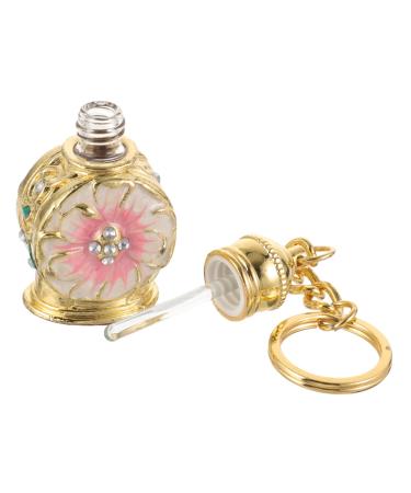 FRCOLOR Perfume Bottle Travel Arab Water Vessel Zinc Alloy