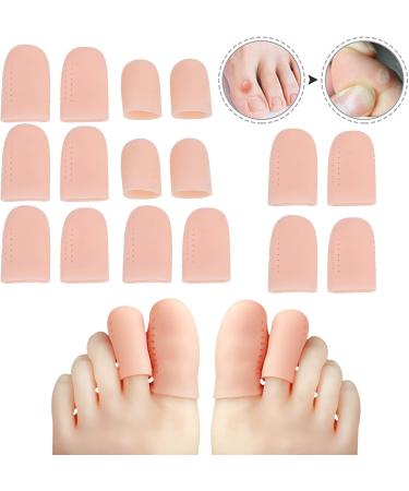8 Pairs Tall Toe Caps - Ingrown Toenail Protection Blister & Callus Relief | International Shipping Available - Buy Online on GoSupps.com