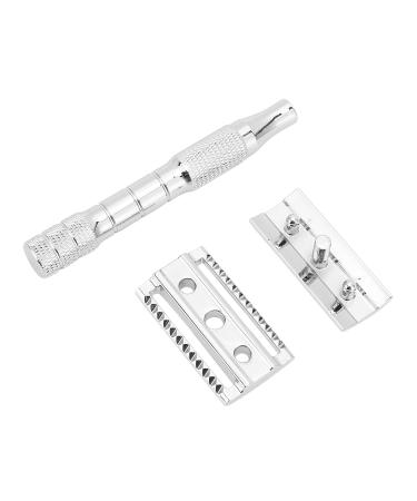 Men's Manual Razor - Stylish Anti-Slip Handle for Fast Comfortable Shaving | Clean & Sanitary Daily Use - Buy Online on GoSupps.com