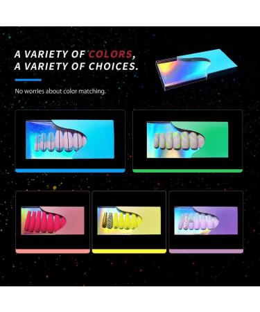 10 PCS Press on Nails Packaging Box Set with Nail File, Pusher, Double Sided Tape - Perfect for Handmade Nail Business - Buy Online on GoSupps.com